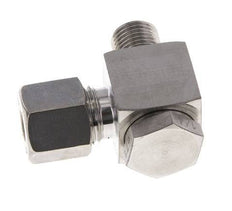 8S & G1/4'' Edelstahl-Drehgelenk-Kompressionsverschraubung mit Außengewinde 400 bar drehbar ISO 8434-1
