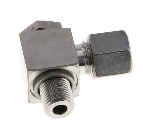 8S & G1/4'' Edelstahl-Drehgelenk-Kompressionsverschraubung mit Außengewinde 400 bar drehbar ISO 8434-1