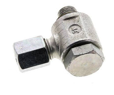 6L & M10x1 Verzinkter Stahl Drehgelenk-Schneidfitting mit Außengewinde 315 bar NBRO-Ring Drehbar ISO 8434-1