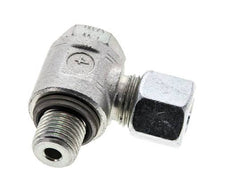 10L & M14x1,5 Verzinkter Stahl Drehgelenk-Schneidfitting mit Außengewinde 315 bar NBRO-Ring Drehbar ISO 8434-1