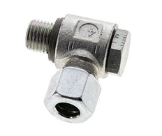 10L & M14x1,5 Verzinkter Stahl Drehgelenk-Schneidfitting mit Außengewinde 315 bar NBRO-Ring Drehbar ISO 8434-1