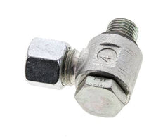 10L & M14x1,5 Verzinkter Stahl Drehgelenk-Schneidfitting mit Außengewinde 315 bar NBRO-Ring Drehbar ISO 8434-1