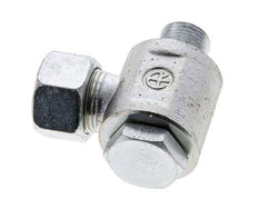 15L & M18x1.5 Verzinkter Stahl Drehgelenk-Schneidfitting mit Außengewinde 315 bar NBRO-Ring Drehbar ISO 8434-1