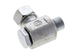 15L & M18x1.5 Verzinkter Stahl Drehgelenk-Schneidfitting mit Außengewinde 315 bar NBRO-Ring Drehbar ISO 8434-1