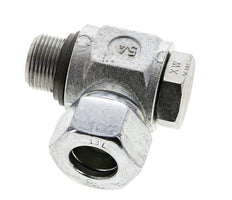18L & M22x1,5 Verzinkter Stahl Drehgelenk-Schneidfitting mit Außengewinde 315 bar NBRO-Ring Drehbar ISO 8434-1