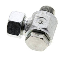 18L & M22x1,5 Verzinkter Stahl Drehgelenk-Schneidfitting mit Außengewinde 315 bar NBRO-Ring Drehbar ISO 8434-1