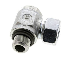 18L & M22x1,5 Verzinkter Stahl Drehgelenk-Schneidfitting mit Außengewinde 315 bar NBRO-Ring Drehbar ISO 8434-1