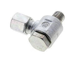6S & M12x1.5 Zink plated Steel Swivel Joint Cutting Fitting with Male Threads 400 bar NBRO-ring Rotatable ISO 8434-1
