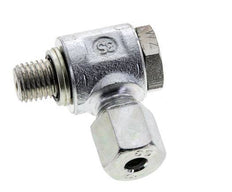 6S & M12x1,5 Verzinkter Stahl Drehgelenk-Schneidfitting mit Außengewinde 400 bar NBRO-Ring Drehbar ISO 8434-1