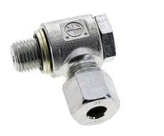 8S & M14x1.5 Zink plated Steel Swivel Joint Cutting Fitting with Male Threads 400 bar NBRO-ring Rotatable ISO 8434-1