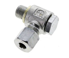 8S & M14x1.5 Zink plated Steel Swivel Joint Cutting Fitting with Male Threads 400 bar NBRO-ring Rotatable ISO 8434-1