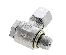 8S & M14x1,5 Verzinkter Stahl Drehgelenk-Schneidfitting mit Außengewinde 400 bar NBRO-Ring Drehbar ISO 8434-1
