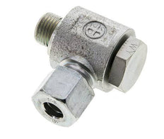 10S & M16x1,5 Verzinkter Stahl Drehgelenk-Schneidfitting mit Außengewinde 400 bar NBRO-Ring Drehbar ISO 8434-1