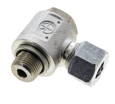12S & M18x1.5 Zink plated Steel Swivel Joint Cutting Fitting with Male Threads 400 bar NBRO-ring Rotatable ISO 8434-1