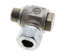16S & M22x1.5 Zink plated Steel Swivel Joint Cutting Fitting with Male Threads 400 bar NBRO-ring Rotatable ISO 8434-1