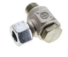 16S & M22x1,5 Verzinkter Stahl Drehgelenk-Schneidfitting mit Außengewinde 400 bar NBRO-Ring Drehbar ISO 8434-1