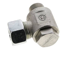 20S & M27x2 Zink plated Steel Swivel Joint Cutting Fitting with Male Threads 400 bar NBRO-ring Rotatable ISO 8434-1