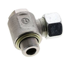 20S & M27x2 Verzinkter Stahl Drehgelenk-Schneidfitting mit Außengewinde 400 bar NBRO-Ring Drehbar ISO 8434-1