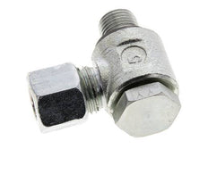 10L & G1/4'' Verzinkter Stahl-Drehgelenk-Schneidfitting mit Außengewinde 315 bar NBRO-Ring Drehbar ISO 8434-1