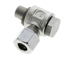 10L & G1/4'' Verzinkter Stahl-Drehgelenk-Schneidfitting mit Außengewinde 315 bar NBRO-Ring Drehbar ISO 8434-1