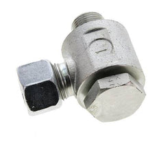 12L & G3/8'' Verzinkter Stahl-Drehgelenk-Schneidfitting mit Außengewinde 315 bar NBRO-Ring Drehbar ISO 8434-1