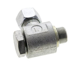 12L & G3/8'' Verzinkter Stahl-Drehgelenk-Schneidfitting mit Außengewinde 315 bar NBRO-Ring Drehbar ISO 8434-1