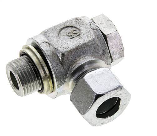 15L & G1/2'' Verzinkter Stahl-Drehgelenk-Schneidfitting mit Außengewinde 315 bar NBRO-Ring Drehbar ISO 8434-1