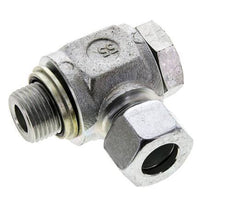 15L & G1/2'' Verzinkter Stahl-Drehgelenk-Schneidfitting mit Außengewinde 315 bar NBRO-Ring Drehbar ISO 8434-1