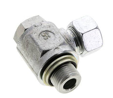 15L & G1/2'' Verzinkter Stahl-Drehgelenk-Schneidfitting mit Außengewinde 315 bar NBRO-Ring Drehbar ISO 8434-1