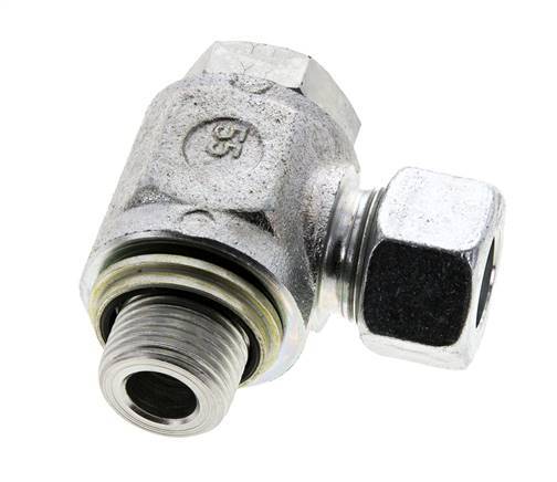 15L & G1/2'' Verzinkter Stahl-Drehgelenk-Schneidfitting mit Außengewinde 315 bar NBRO-Ring Drehbar ISO 8434-1
