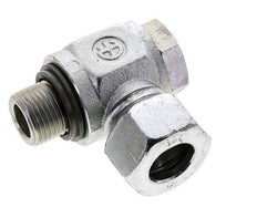 18L & G1/2'' Zink plated Steel Swivel Joint Cutting Fitting with Male Threads 315 bar NBRO-ring Rotatable ISO 8434-1