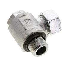 22L & G3/4'' Zink plated Steel Swivel Joint Cutting Fitting with Male Threads 160 bar NBRO-ring Rotatable ISO 8434-1