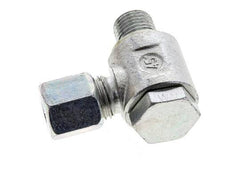 6S & G1/4'' Verzinkter Stahl-Drehgelenk-Schneidfitting mit Außengewinde 400 bar NBRO-Ring Drehbar ISO 8434-1