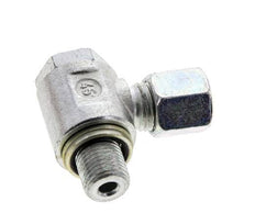 6S & G1/4'' Verzinkter Stahl-Drehgelenk-Schneidfitting mit Außengewinde 400 bar NBRO-Ring Drehbar ISO 8434-1