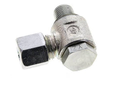8S & G1/4'' Zink plated Steel Swivel Joint Cutting Fitting with Male Threads 400 bar NBRO-ring Rotatable ISO 8434-1