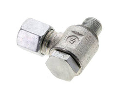 8S & G1/4'' Verzinkter Stahl-Drehgelenk-Schneidfitting mit Außengewinde 400 bar NBRO-Ring Drehbar ISO 8434-1