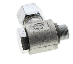 12S & G3/8'' Verzinkter Stahl-Drehgelenk-Schneidfitting mit Außengewinde 400 bar NBRO-Ring Drehbar ISO 8434-1