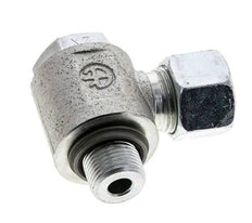 12S & G3/8'' Verzinkter Stahl-Drehgelenk-Schneidfitting mit Außengewinde 400 bar NBRO-Ring Drehbar ISO 8434-1