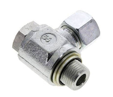 14S & G1/2'' Verzinkter Stahl-Drehgelenk-Schneidfitting mit Außengewinde 400 bar NBRO-Ring Drehbar ISO 8434-1