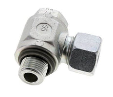 16S & G1/2'' Verzinkter Stahl-Drehgelenk-Schneidfitting mit Außengewinde 400 bar NBRO-Ring Drehbar ISO 8434-1