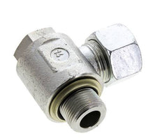 20S & G3/4'' Verzinkter Stahl-Drehgelenk-Schneidfitting mit Außengewinde 400 bar NBRO-Ring Drehbar ISO 8434-1