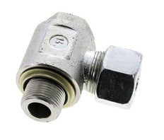20S & G3/4'' Verzinkter Stahl-Drehgelenk-Schneidfitting mit Außengewinde 400 bar NBRO-Ring Drehbar ISO 8434-1