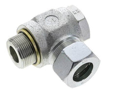30S & G1-1/4'' Zink plated Steel Swivel Joint Cutting Fitting with Male Threads 250 bar NBRO-ring Rotatable ISO 8434-1