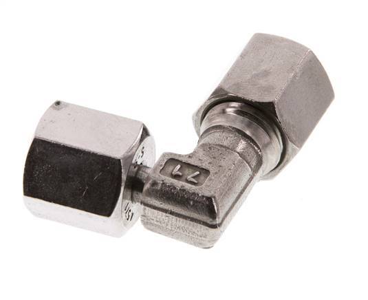 6S Edelstahl-Winkel-Schneidfitting mit Drehgelenk 630 bar FKM Einstellbar ISO 8434-1