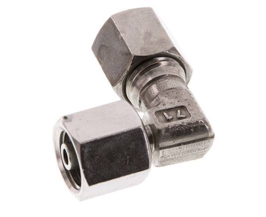 6S Edelstahl-Winkel-Schneidfitting mit Drehgelenk 630 bar FKM Einstellbar ISO 8434-1