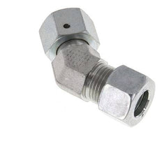 12L verzinkter Stahl 45 Grad Schneidverschraubung mit Drehgelenk 315 bar NBR O-Ring Dichtungskonus Einstellbar ISO 8434-1