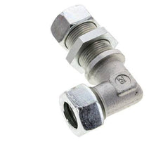 22L Zink plated Steel Elbow Cutting Fitting Bulkhead 160 bar ISO 8434-1