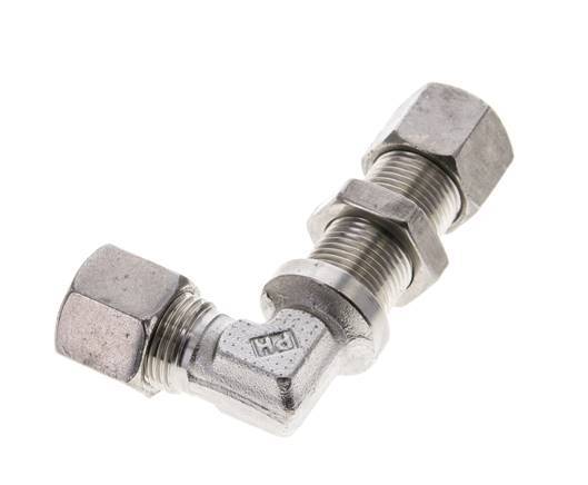 10S Stainless Steel Elbow Cutting Fitting Bulkhead 630 bar ISO 8434-1