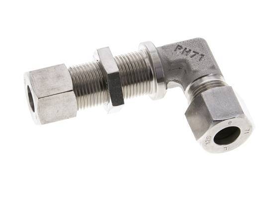 12S Stainless Steel Elbow Cutting Fitting Bulkhead 630 bar ISO 8434-1