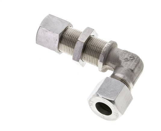 14S Stainless Steel Elbow Cutting Fitting Bulkhead 630 bar ISO 8434-1